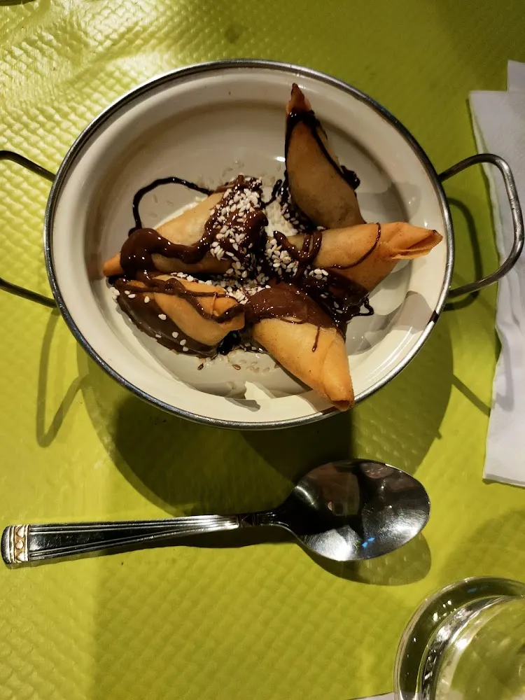 Samoussas Banane Chocolat